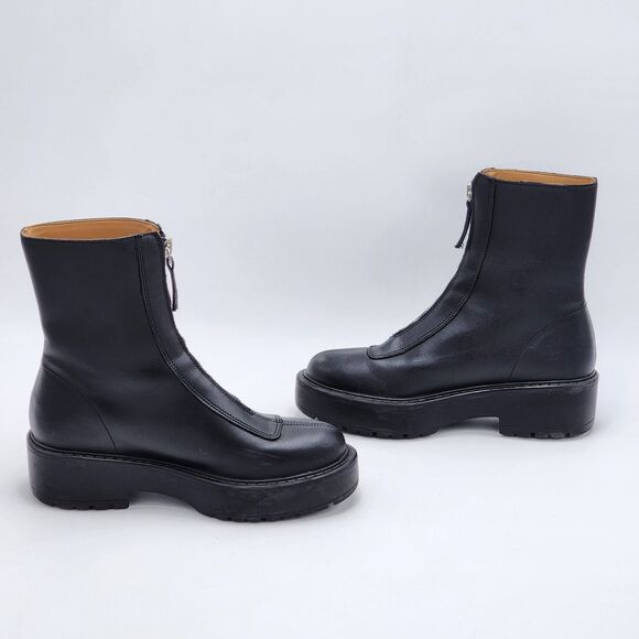 Steve Madden Jones Monrow Zipper Platform Booties Size 7 - Picture 5 of 9